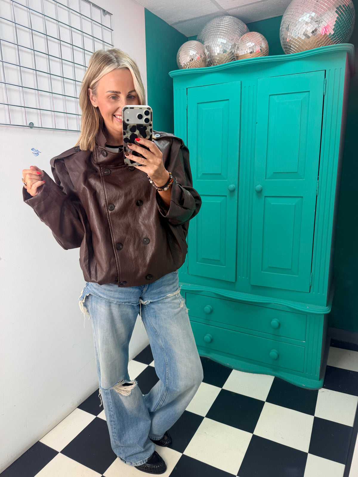The Indie Luxe Jacket Chocolate Pre Order