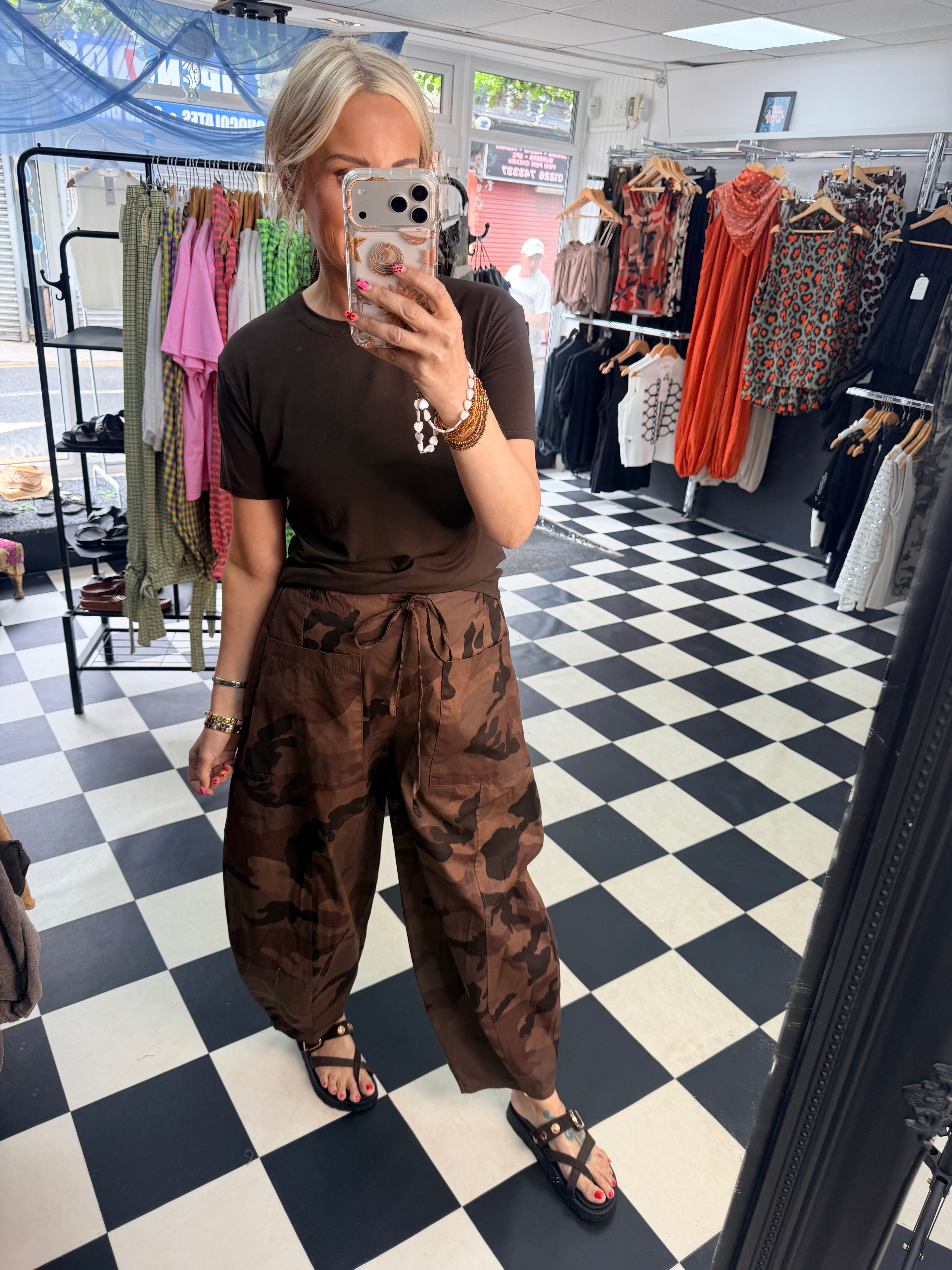 Basic T shirt Chocolate