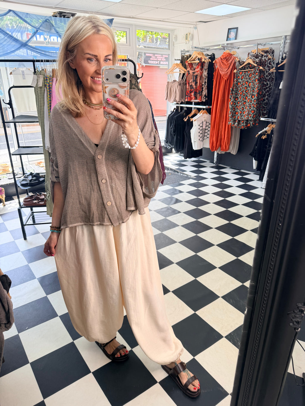 Netty Top Mocha