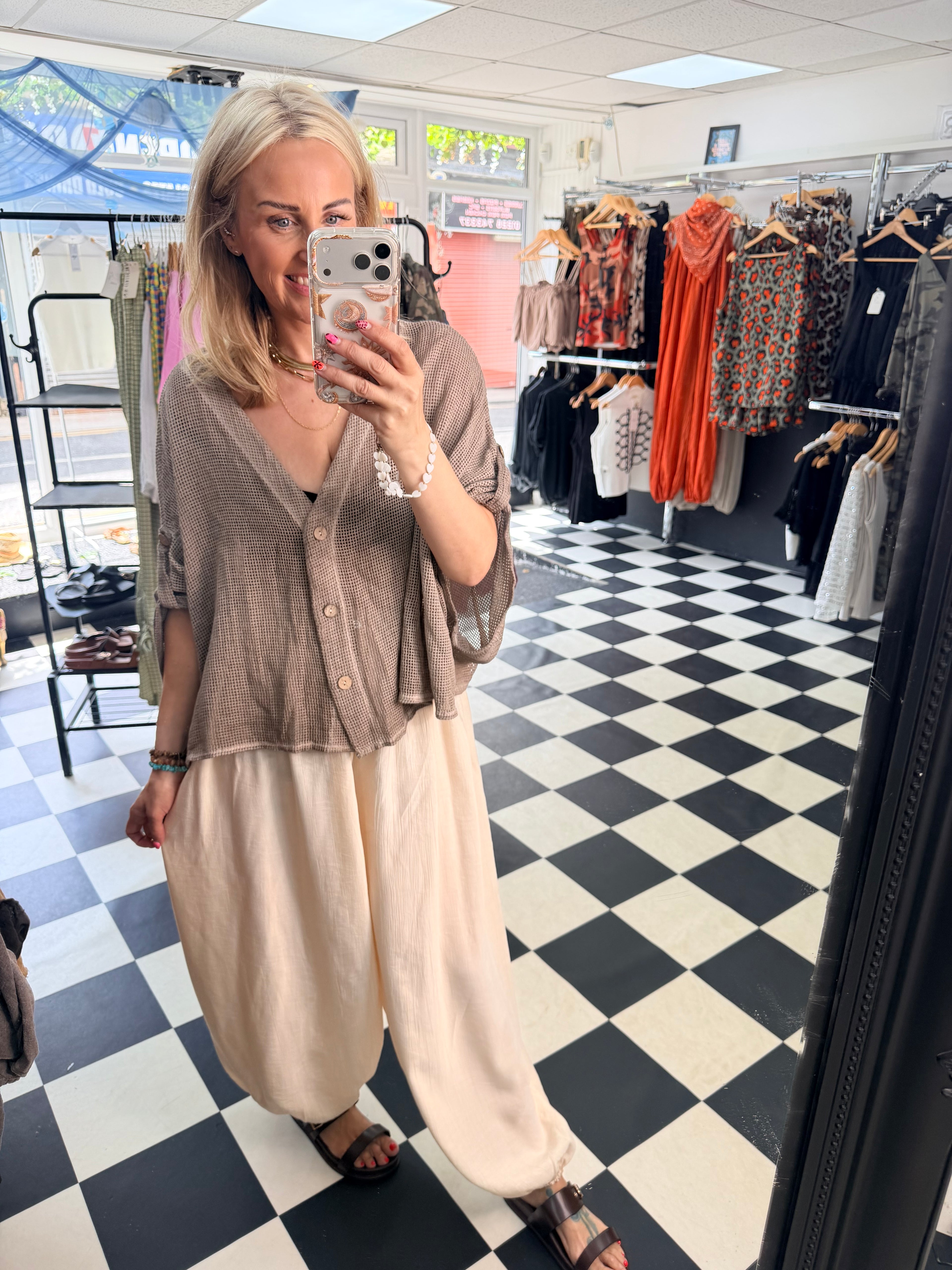 Netty Top Mocha