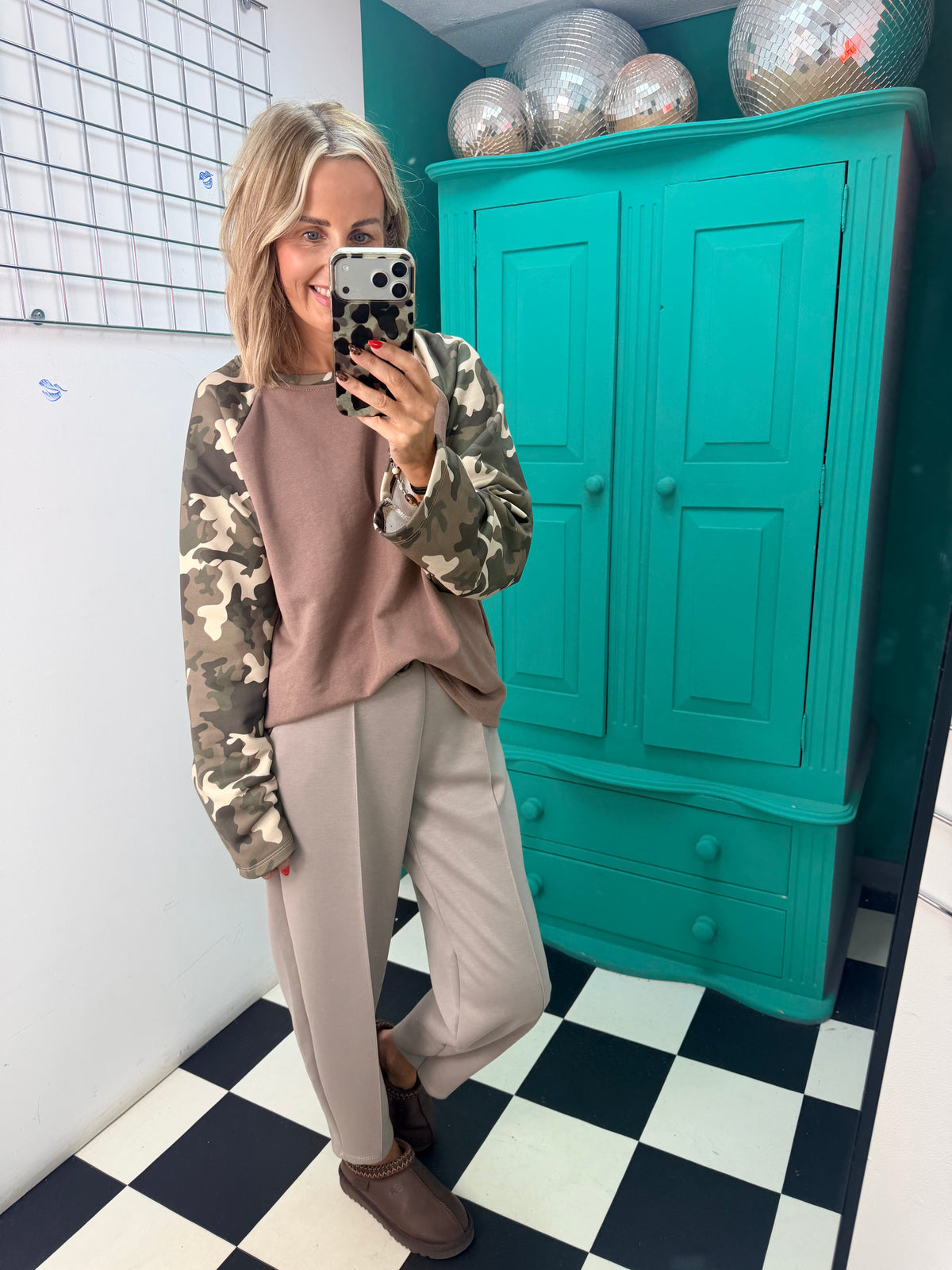 Classy Jogger Taupe