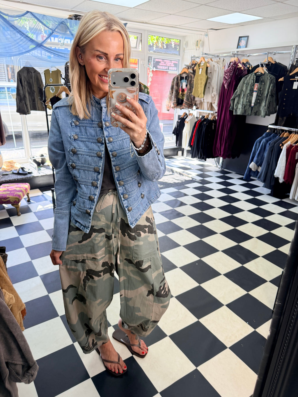 The Viper Denim Military jacket