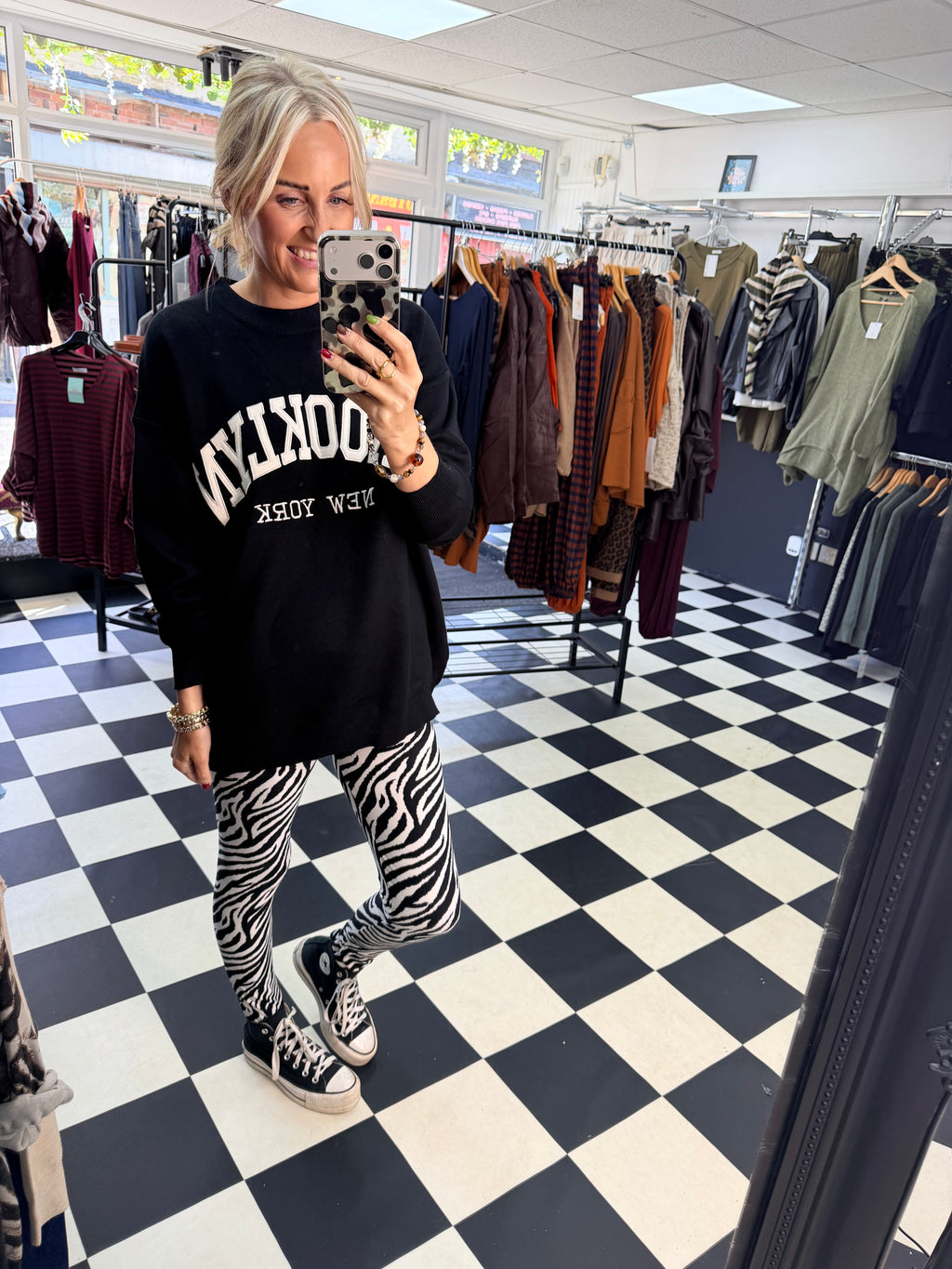 Soft Touch Leggings Zebra