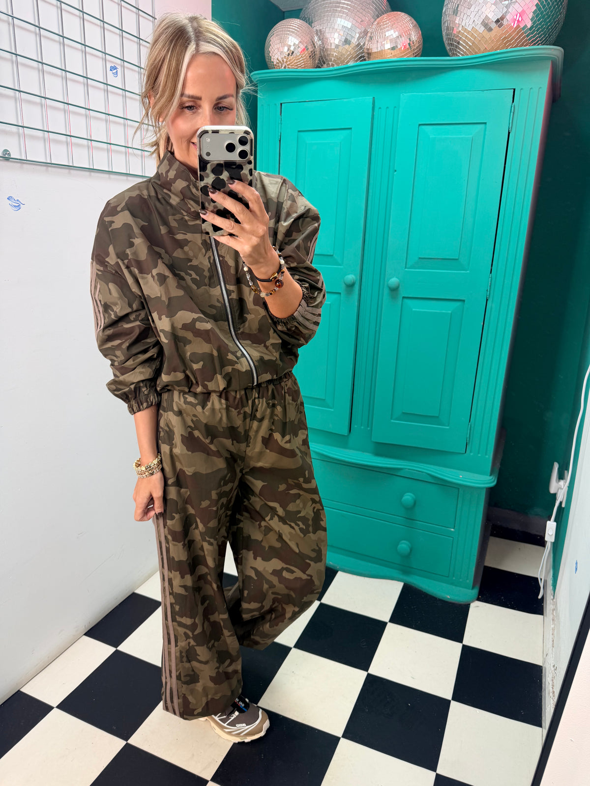 The Camo Club Zip Jacket Taupe Special buys