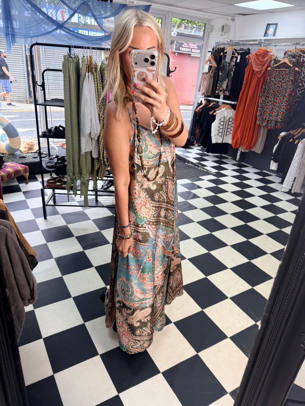 Willow Dress Blue