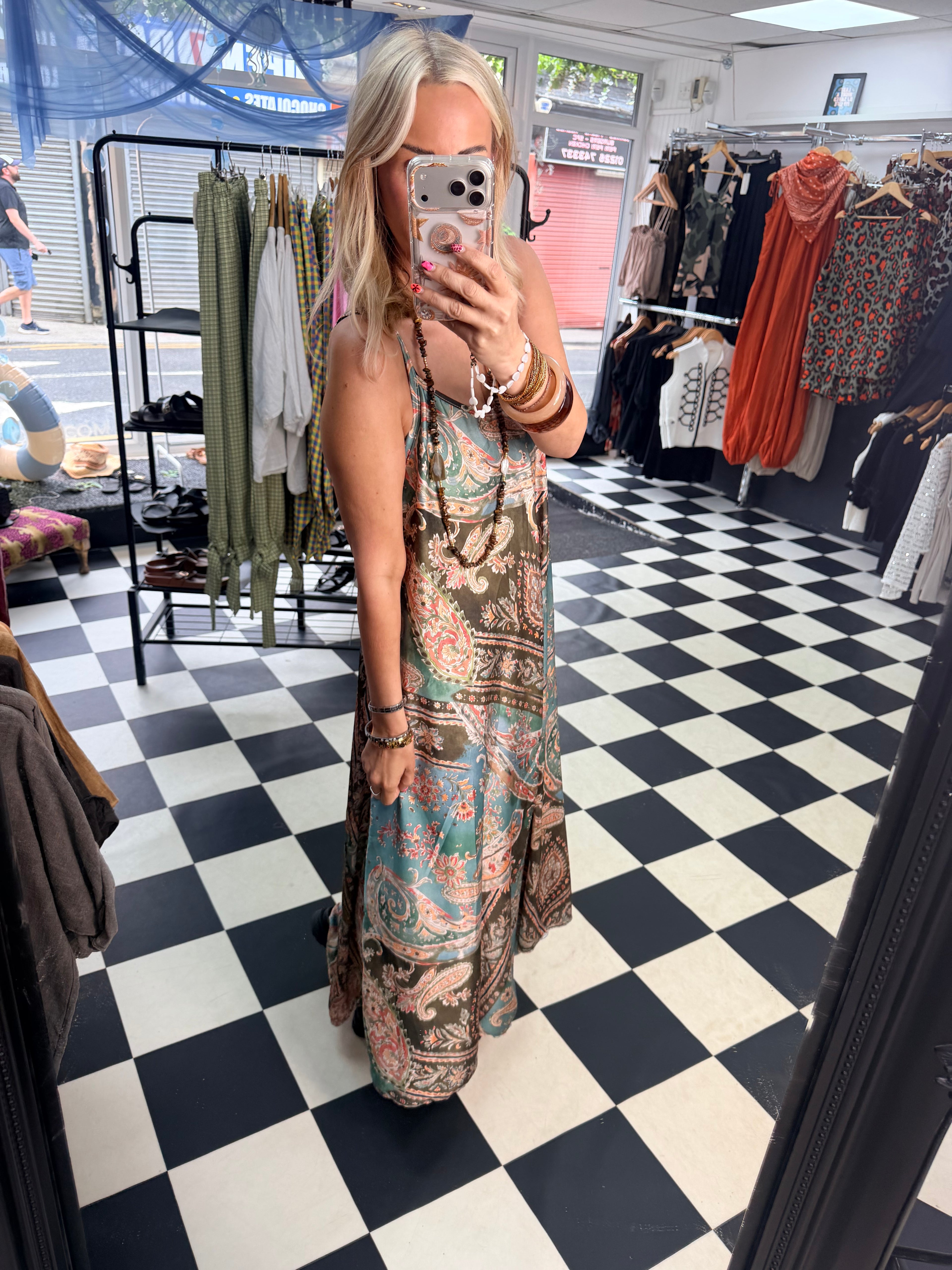 Willow Dress Blue