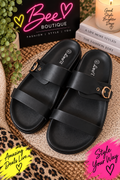 Riviera buckle sandals - Black
