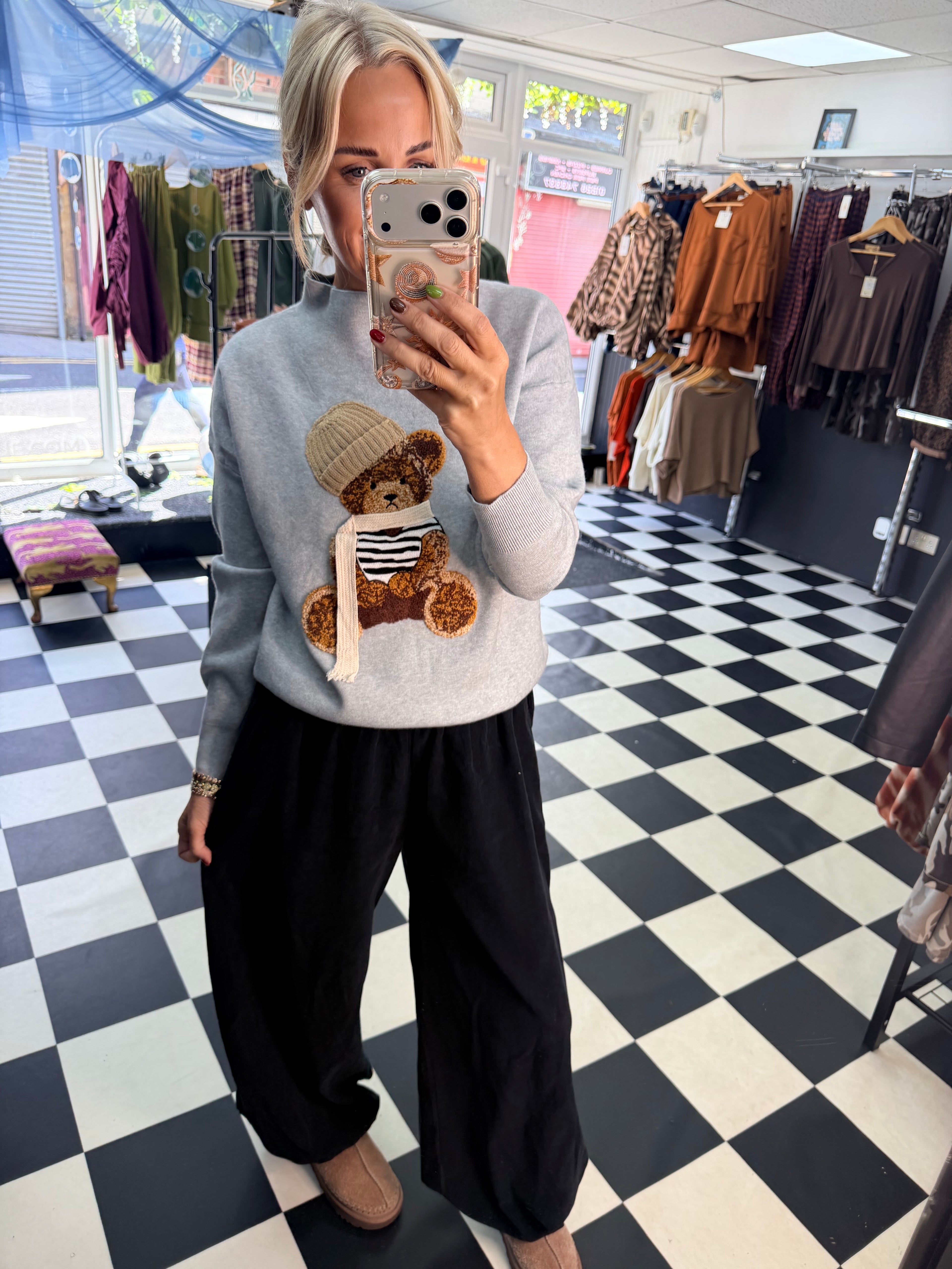 Teddy Ralf Jumper Grey