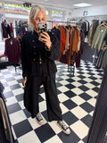 Zeta Otto Black Jersey Military Jacket