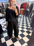Utility top black