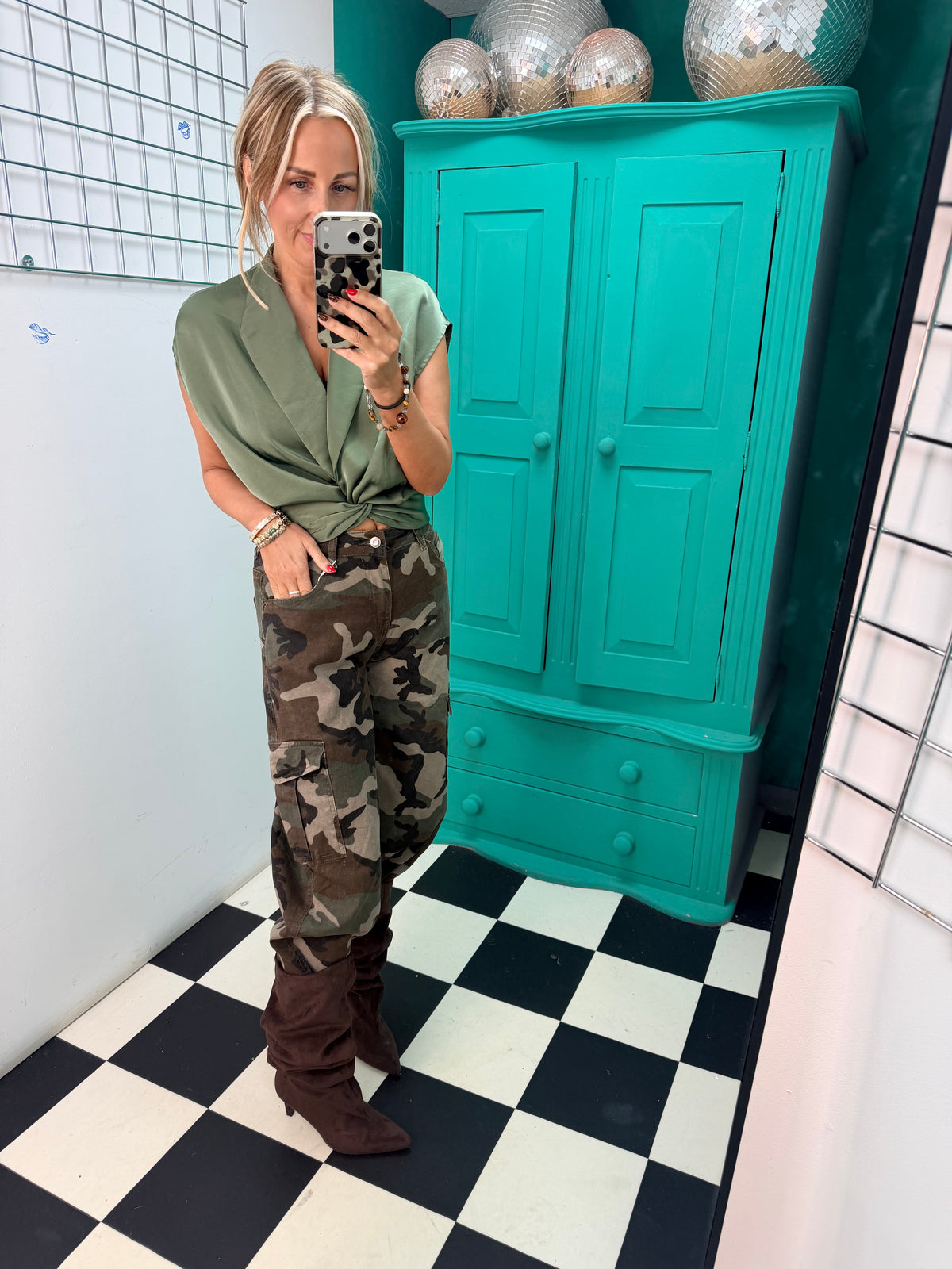 The Sienna Slouch Boots Chocolate