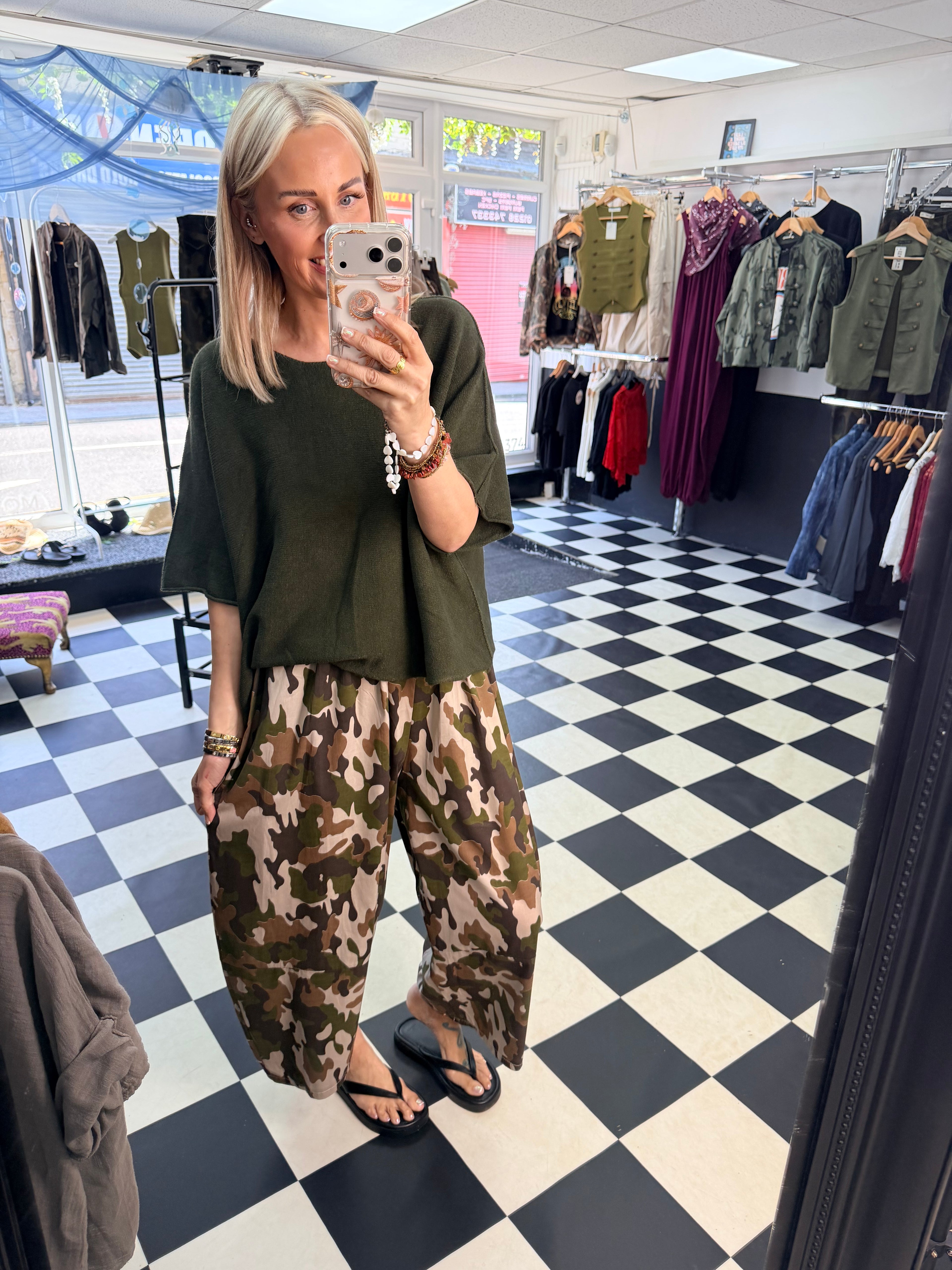 Katie Jumper Khaki