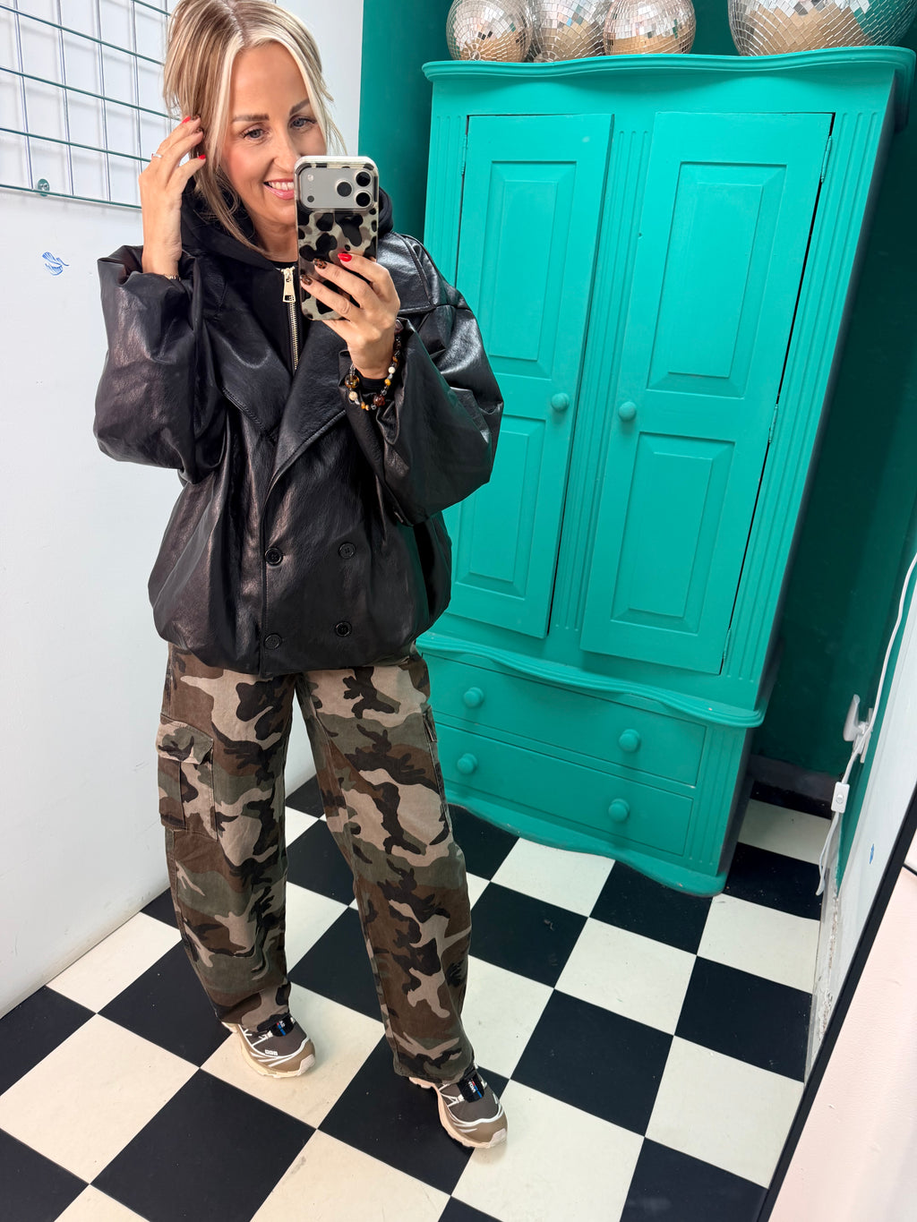 Urban Edge Camo Cargo Jeans