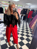 Scuba Trousers Red