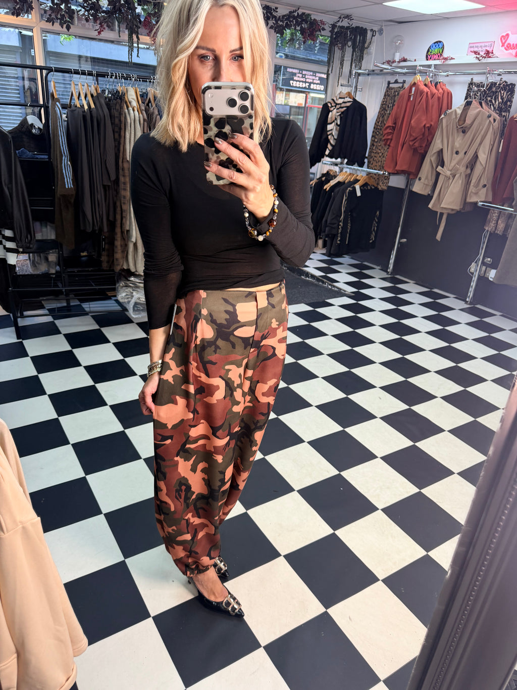 Classy camo trousers - Khaki and Tan