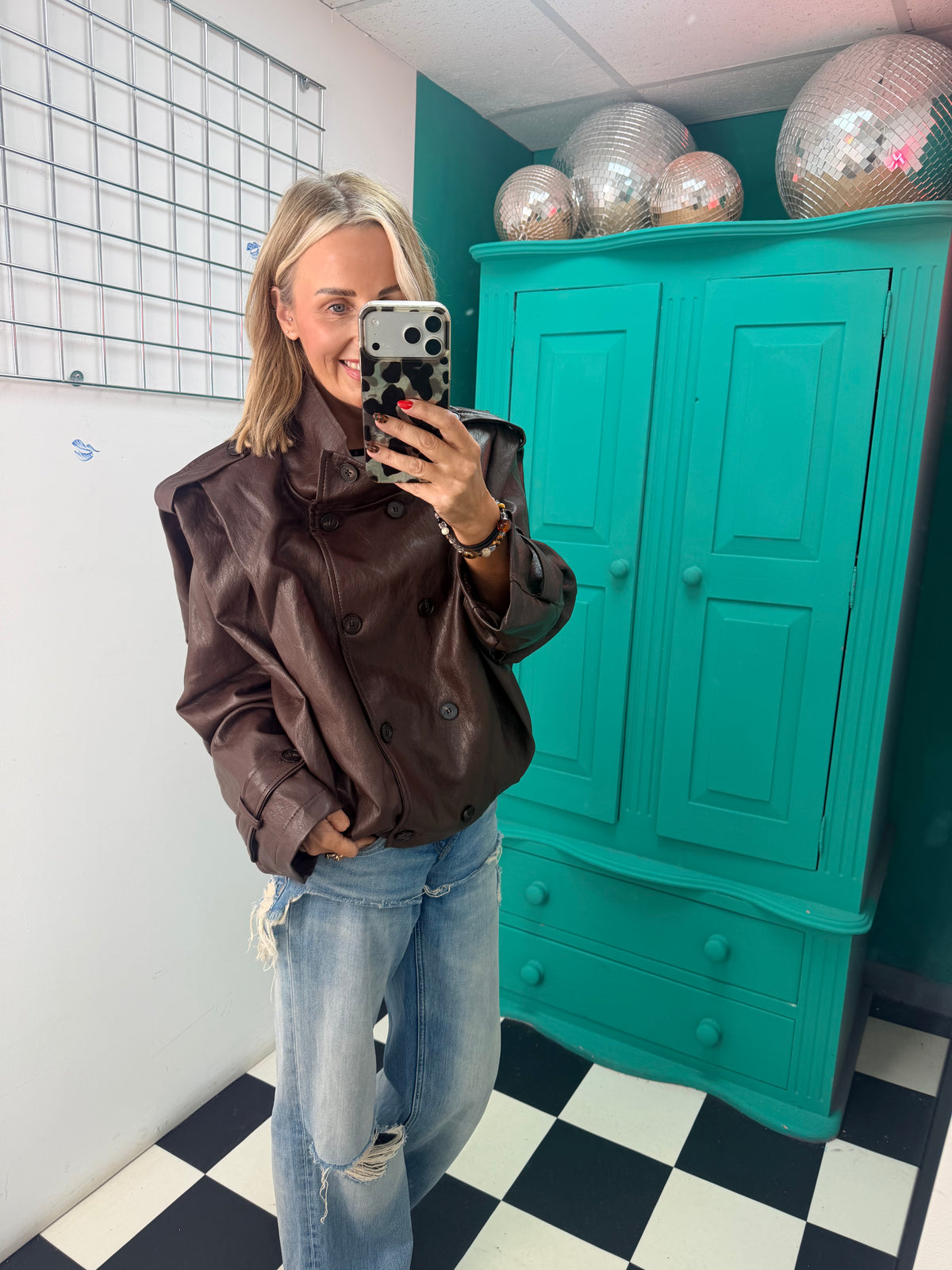 The Indie Luxe Jacket Chocolate Pre Order