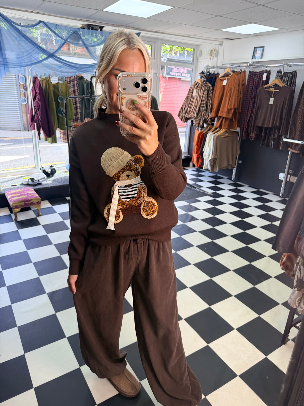 Teddy Ralf Jumper Chocolate