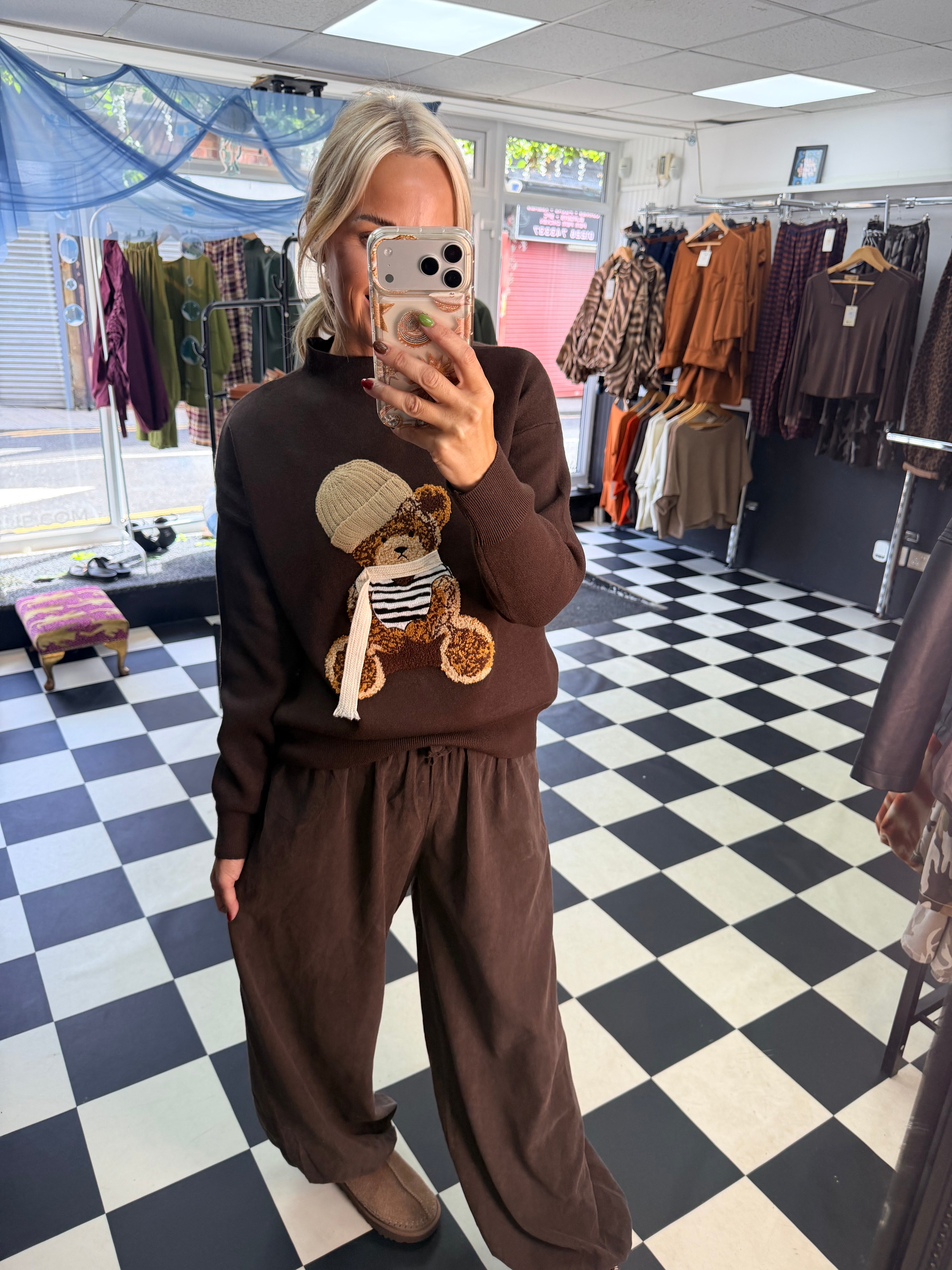 Teddy Ralf Jumper Chocolate