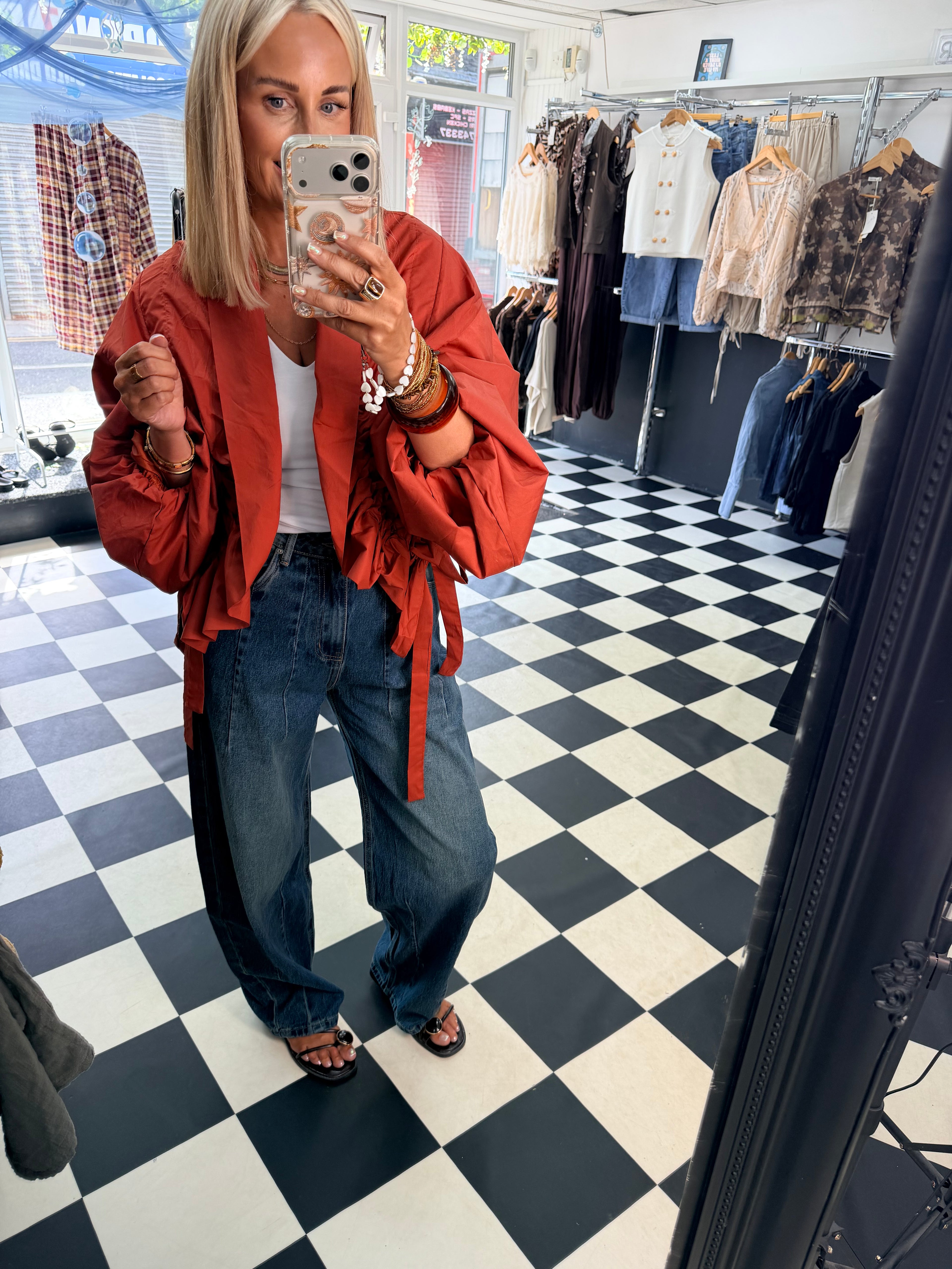 Barrel Jean Mid Denim