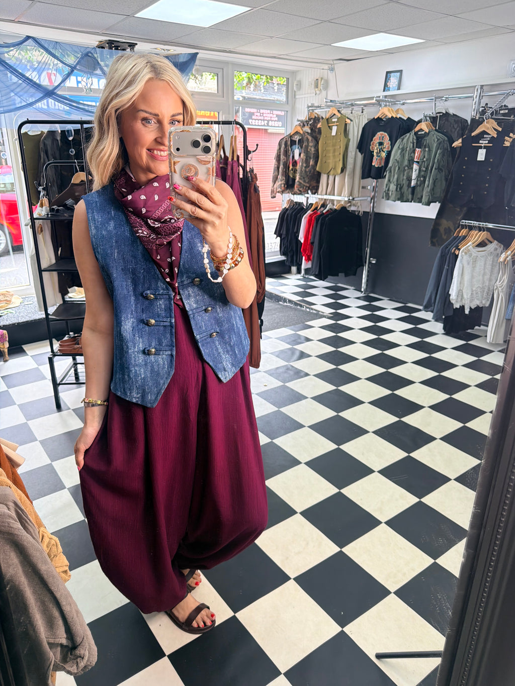 Zeta Otto Denim Waistcoat