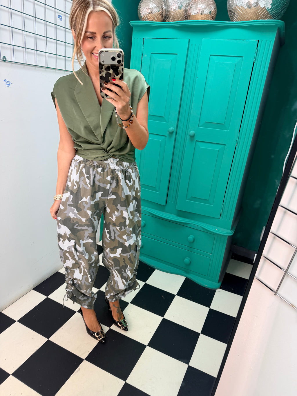 The Twist & Shout Top Green Special Buy