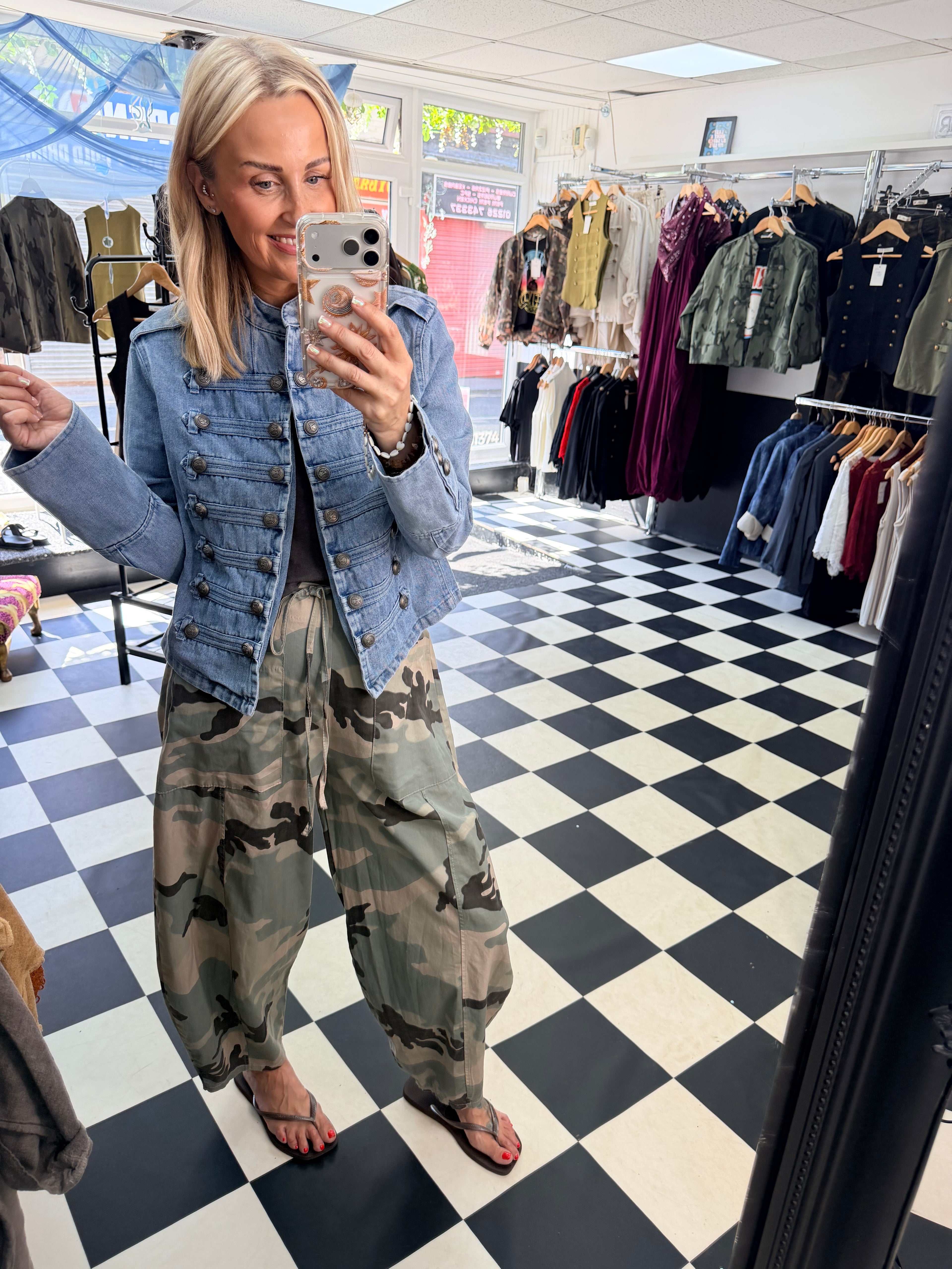 The Viper Denim Military jacket