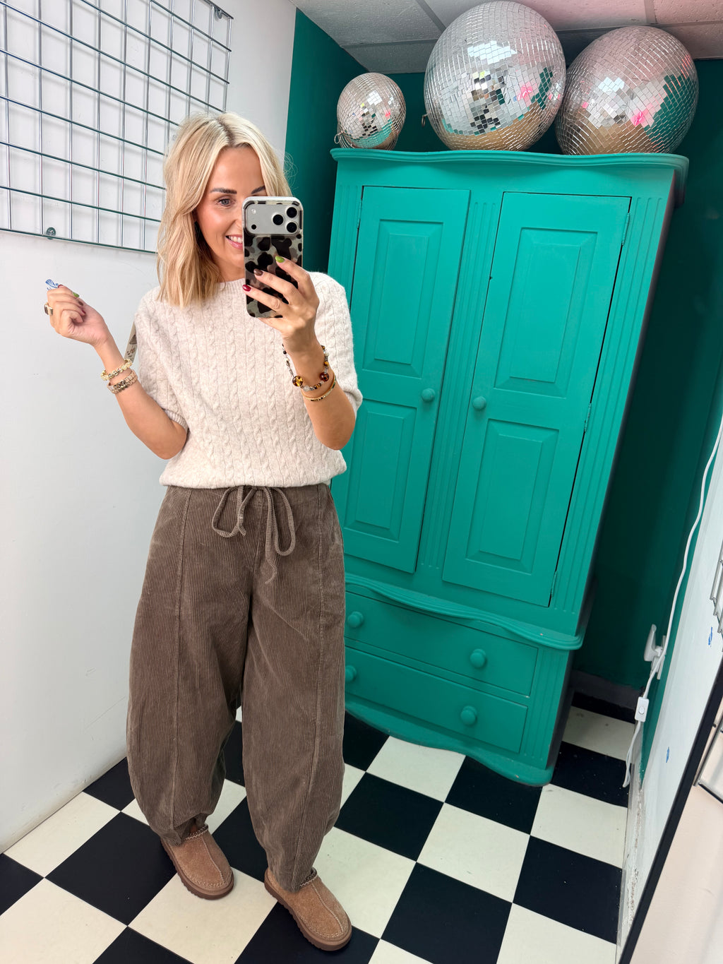 Cable Knit Jumper Cream
