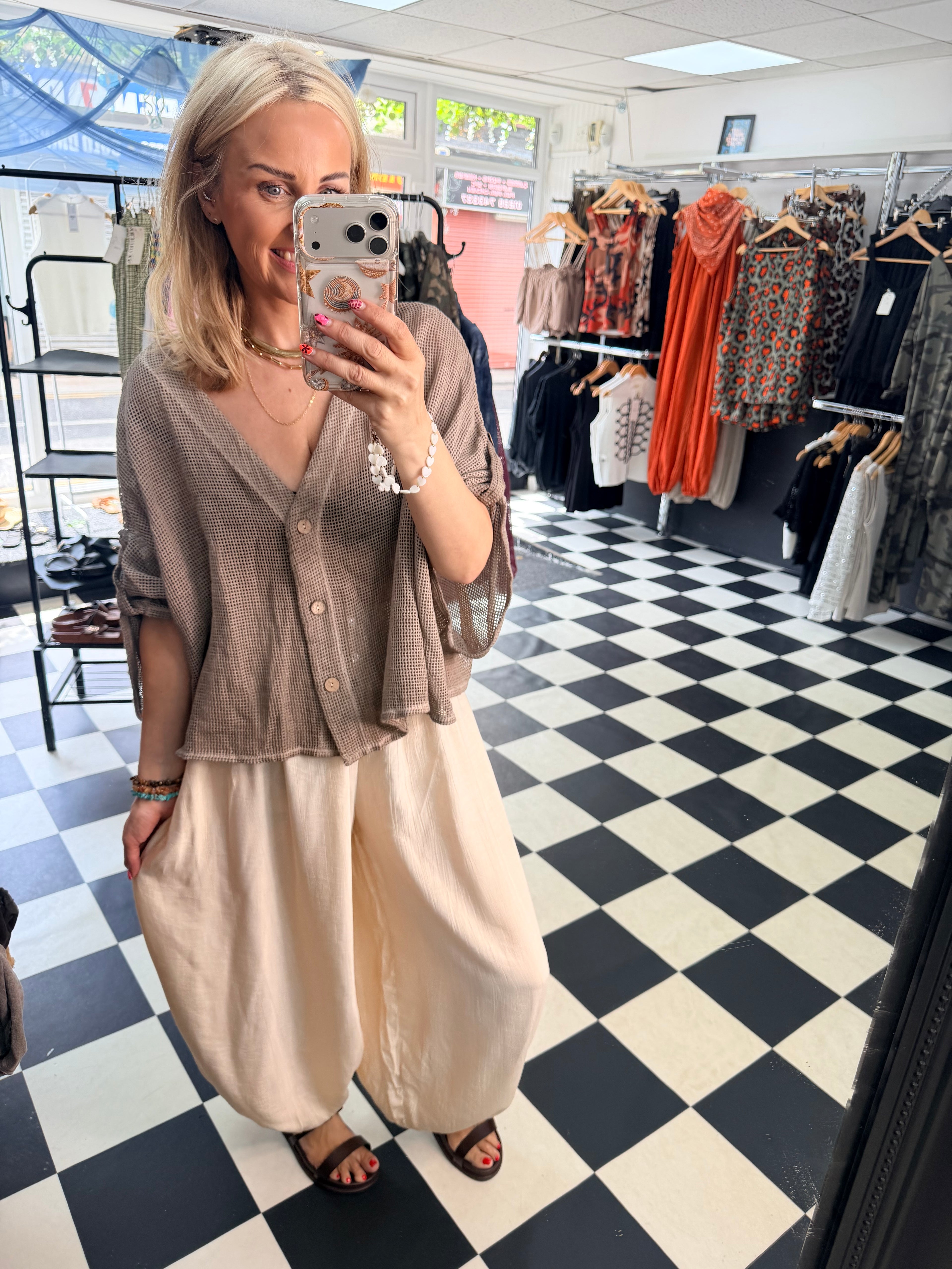 Netty Top Mocha