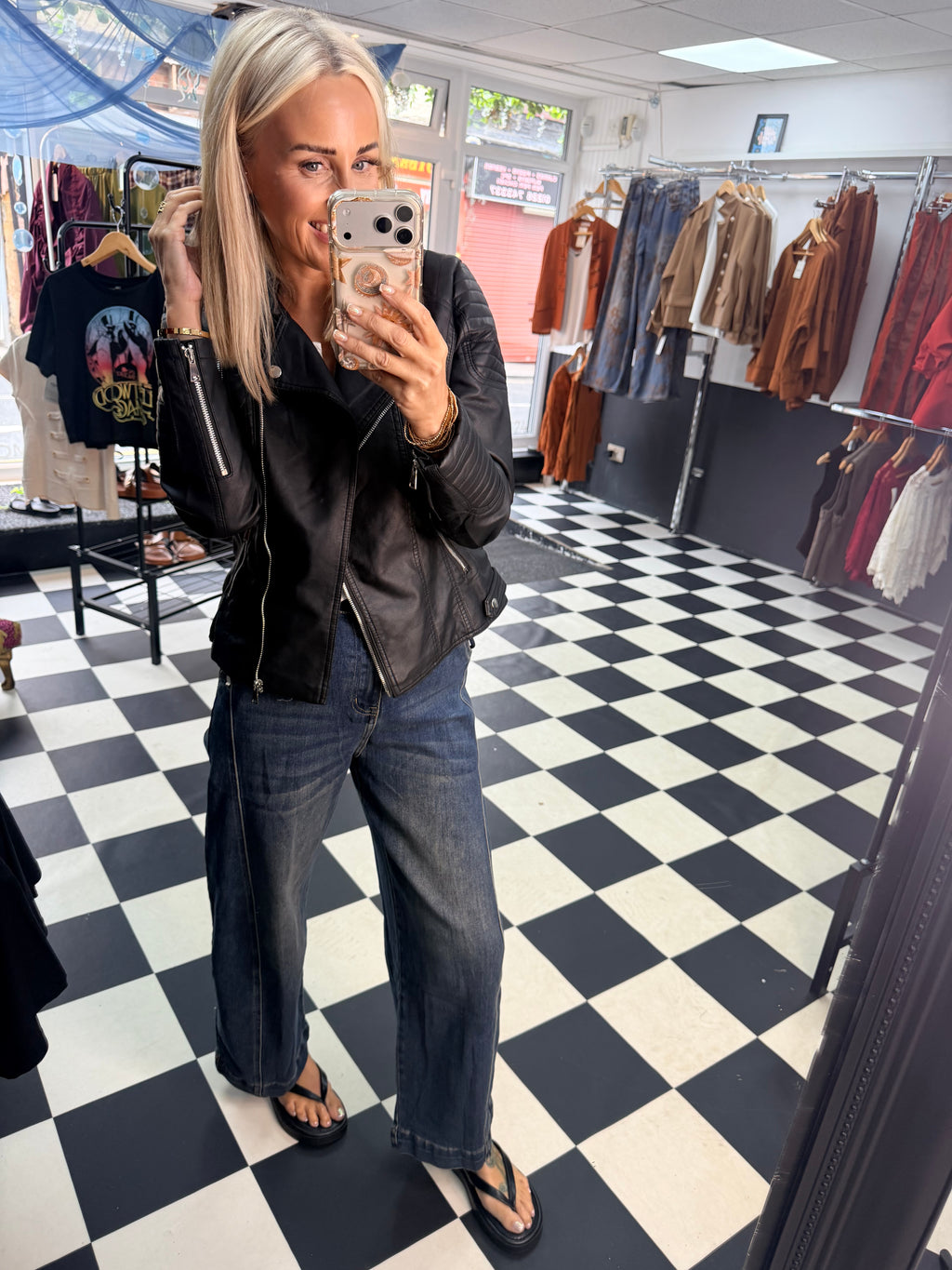 Dark Denim Balloon Jean