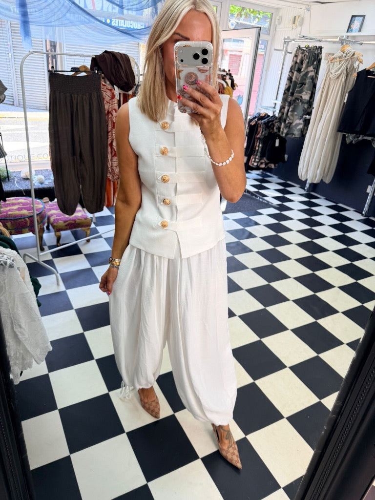 Viper Military Top White