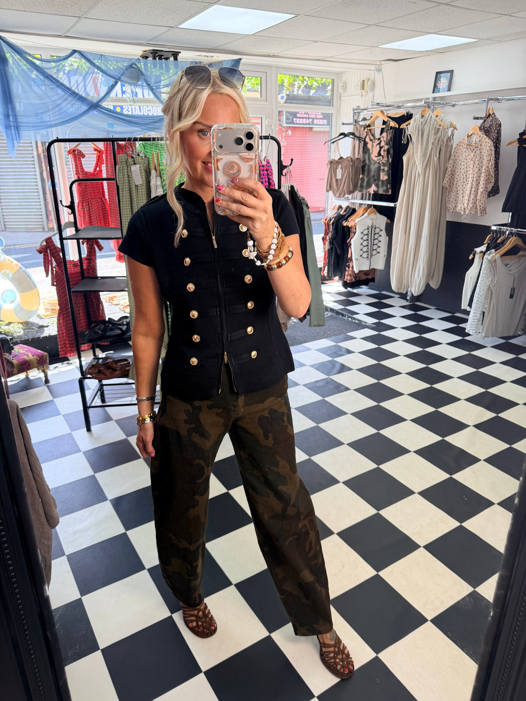 Cargo Barrel Leg jeans