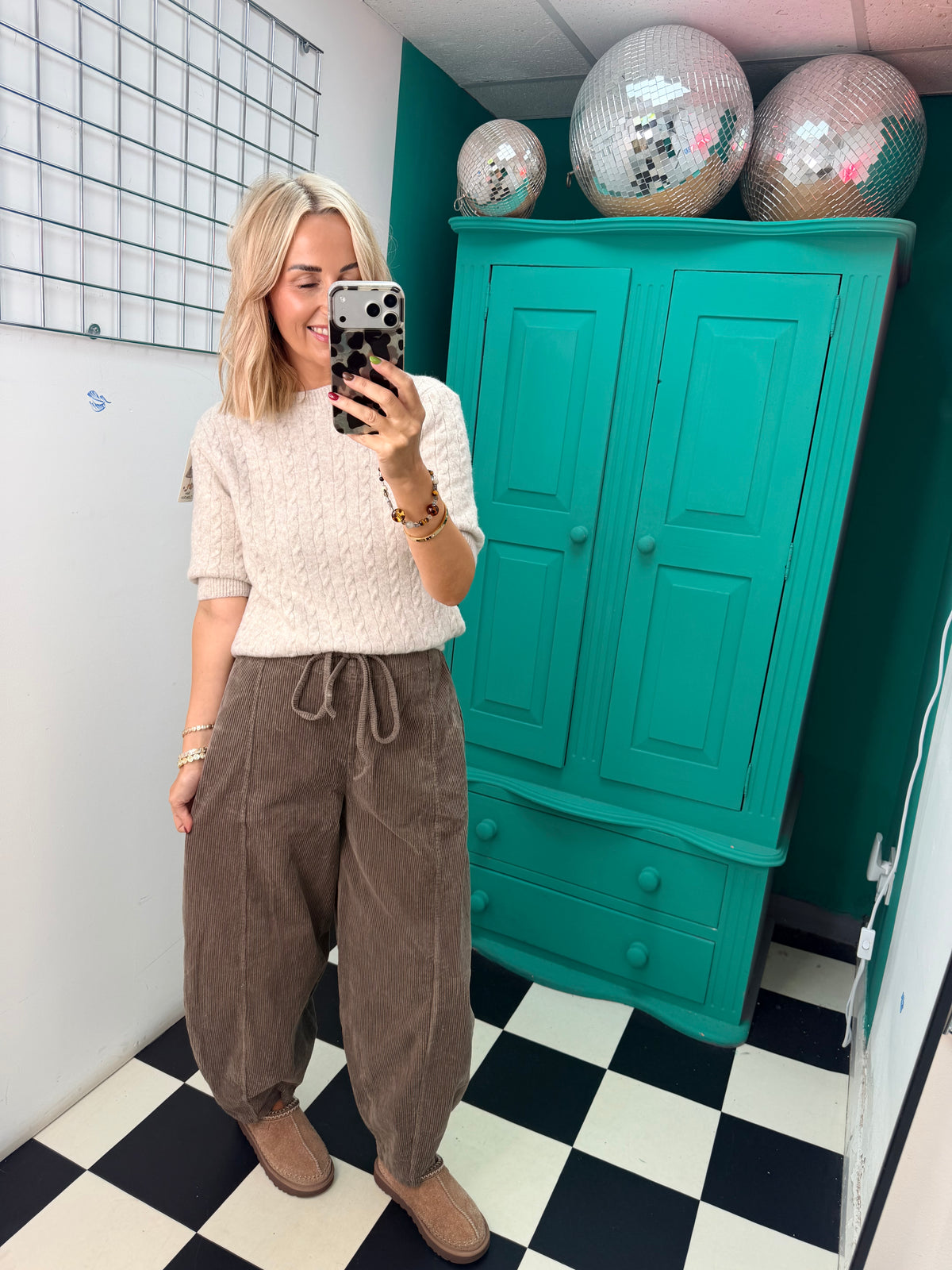 Cable Knit Jumper Cream