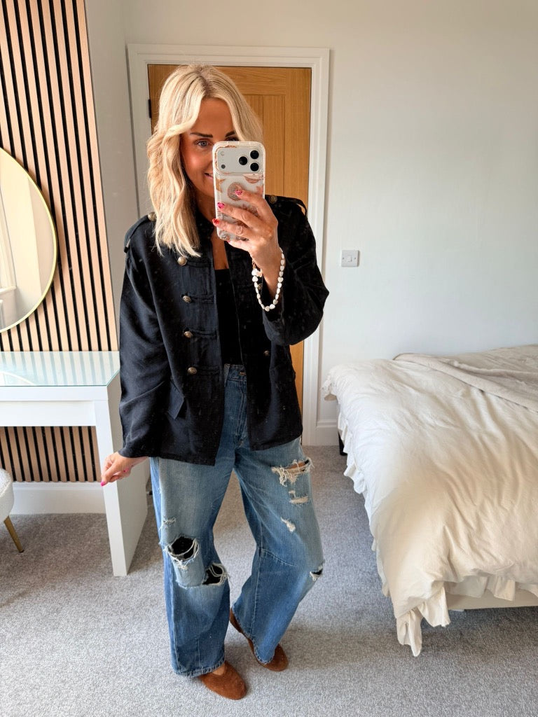 Military Jacket Black