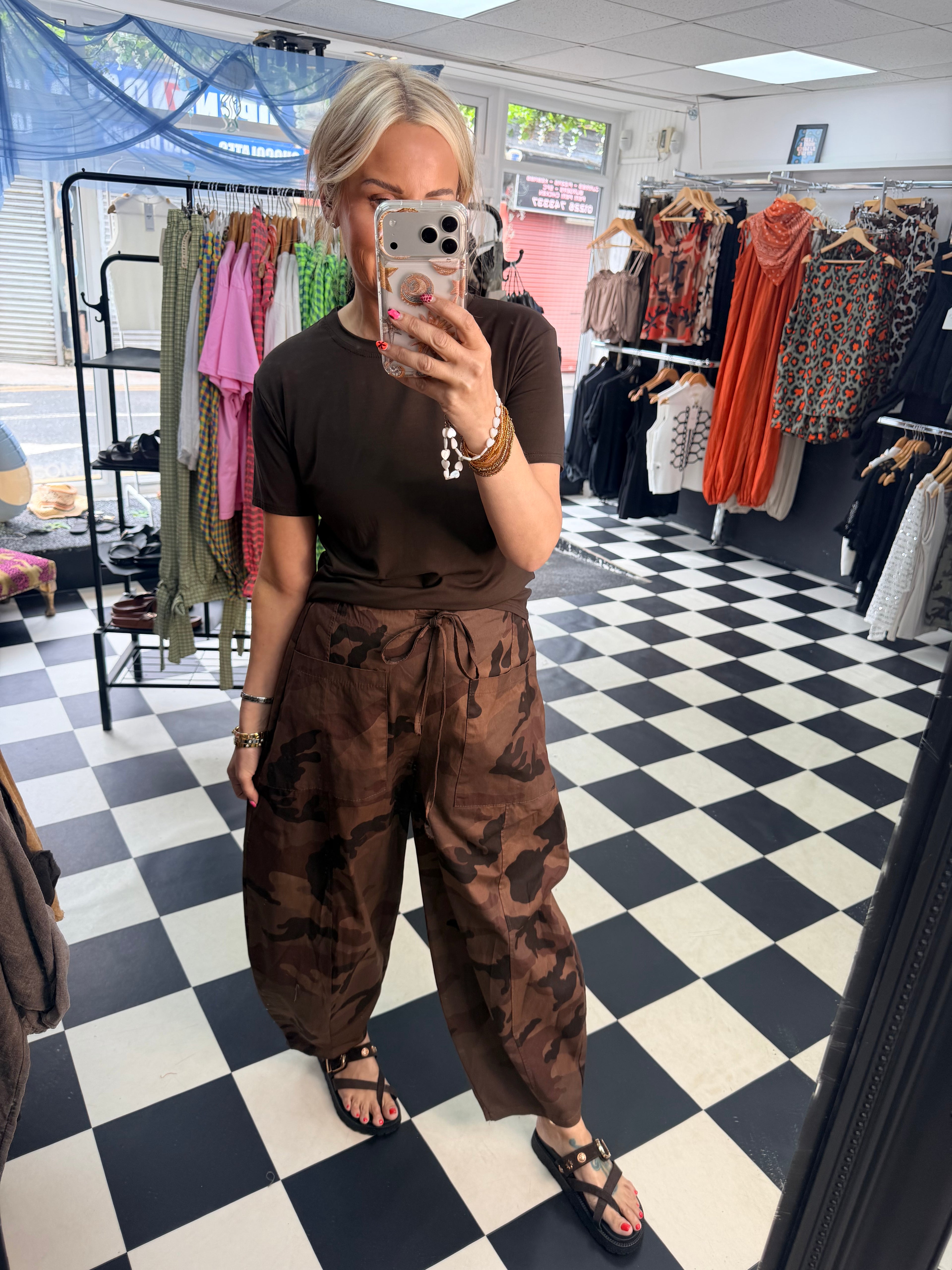Basic T shirt Chocolate