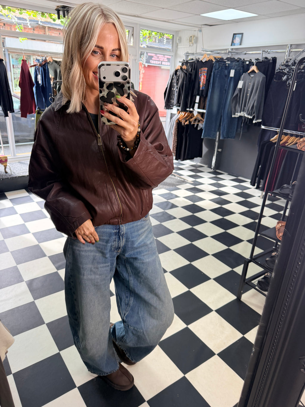 Buttery Bomber Jacket Deep Oxblood