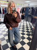 Buttery Bomber Jacket Deep Oxblood