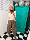 Military balloon trouser - Mocha