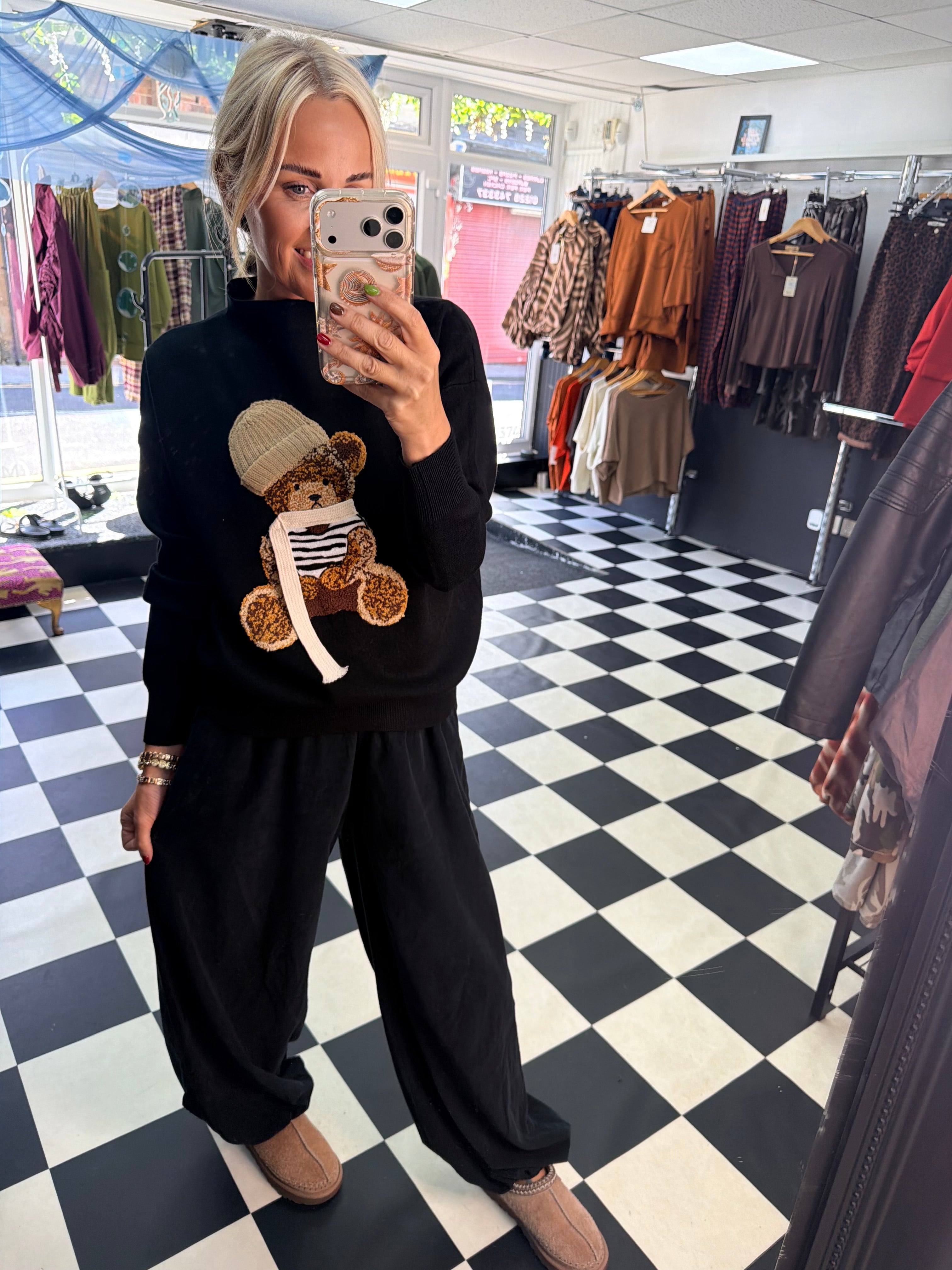 Teddy Ralf Jumper Black