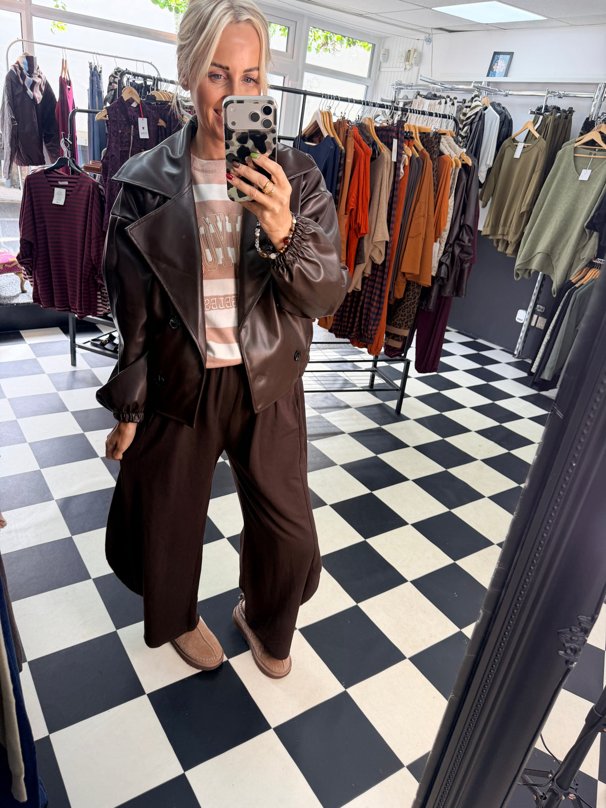 Stripe NY Jumper Cream