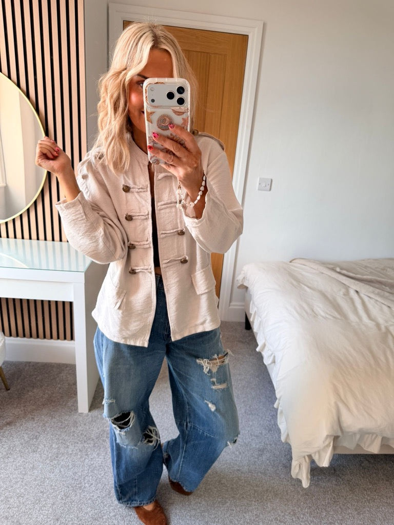 Military Jacket Cream