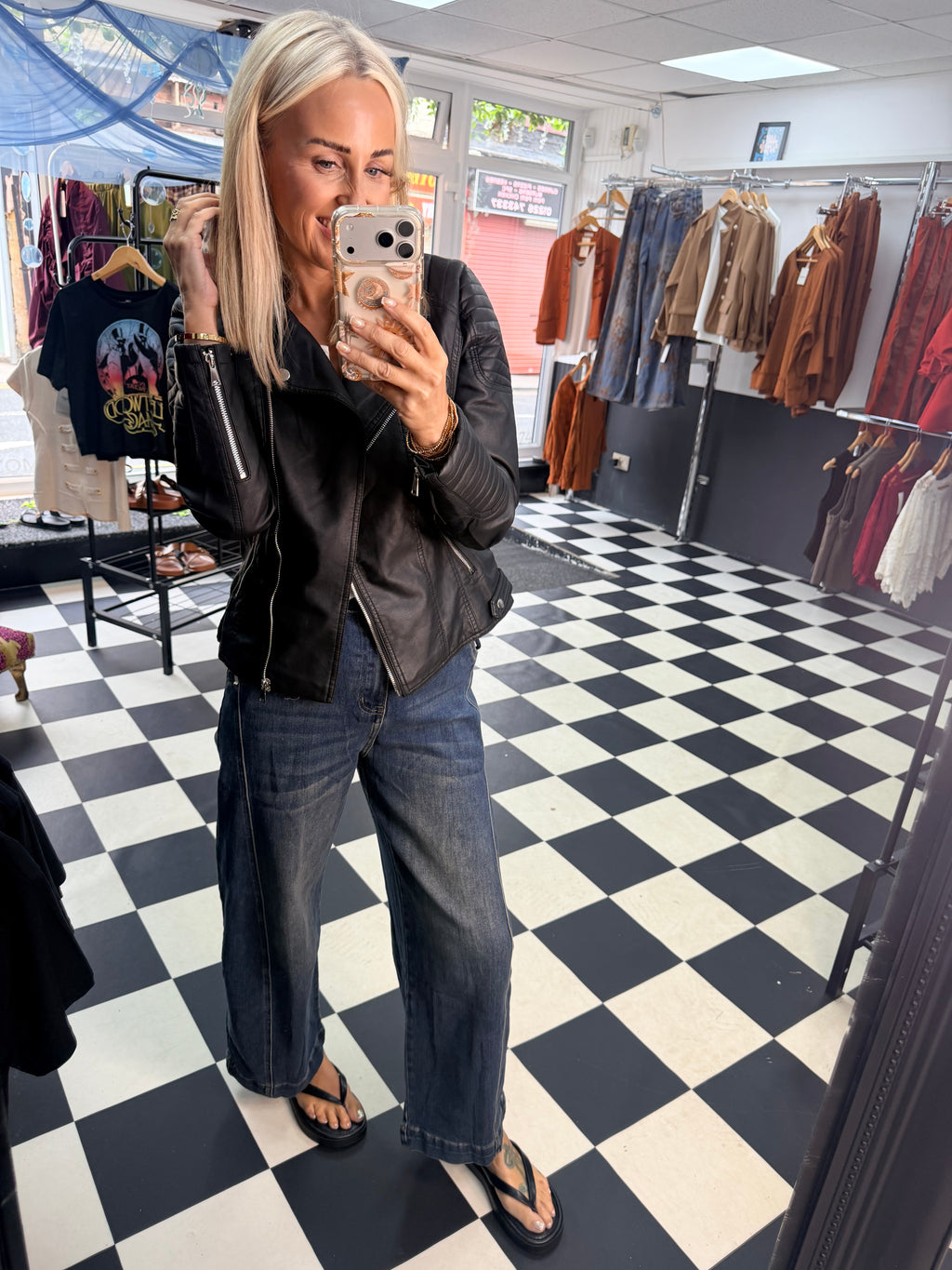 Dark Denim Balloon Jean