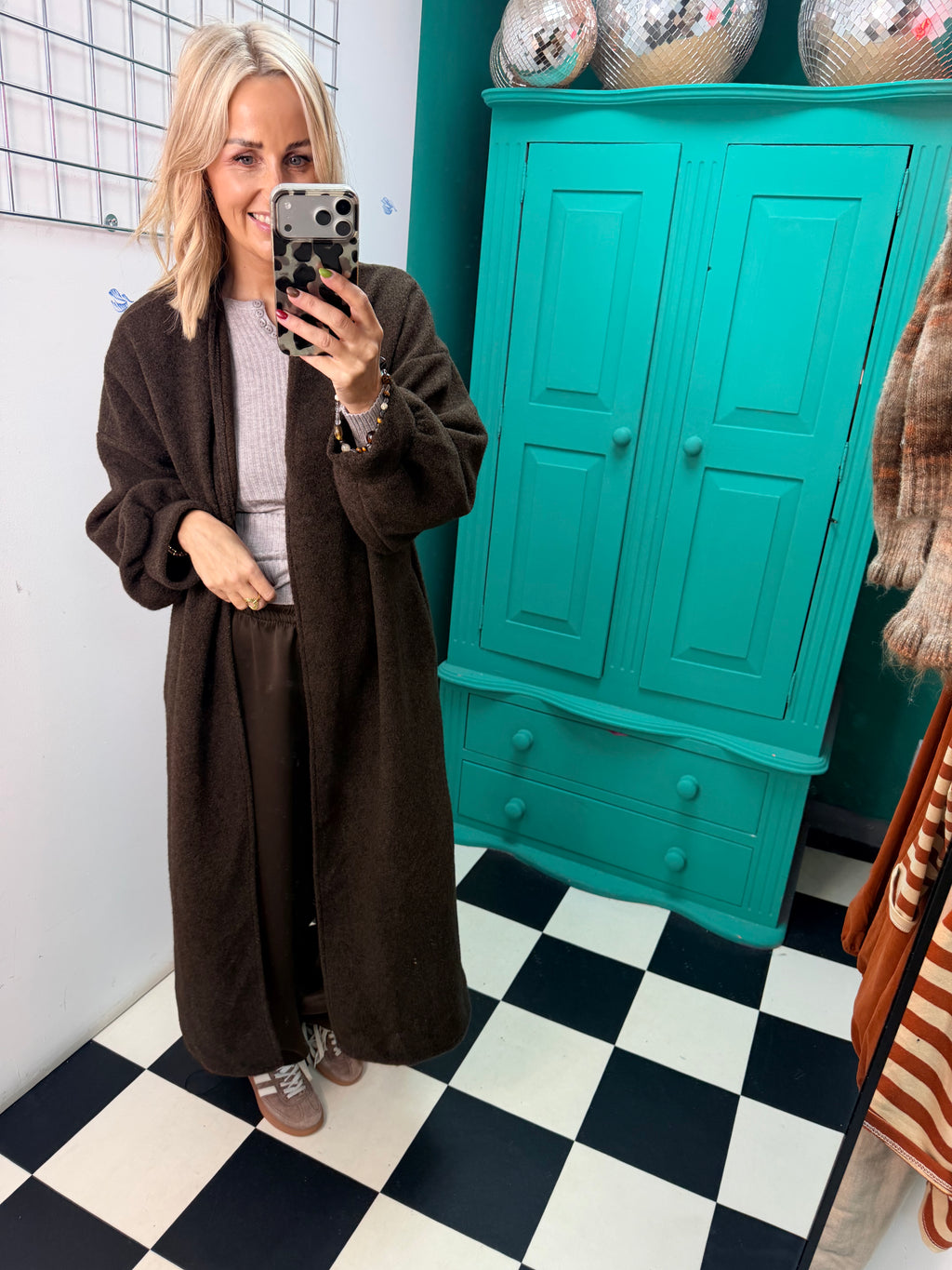 Duster coat Chocolate