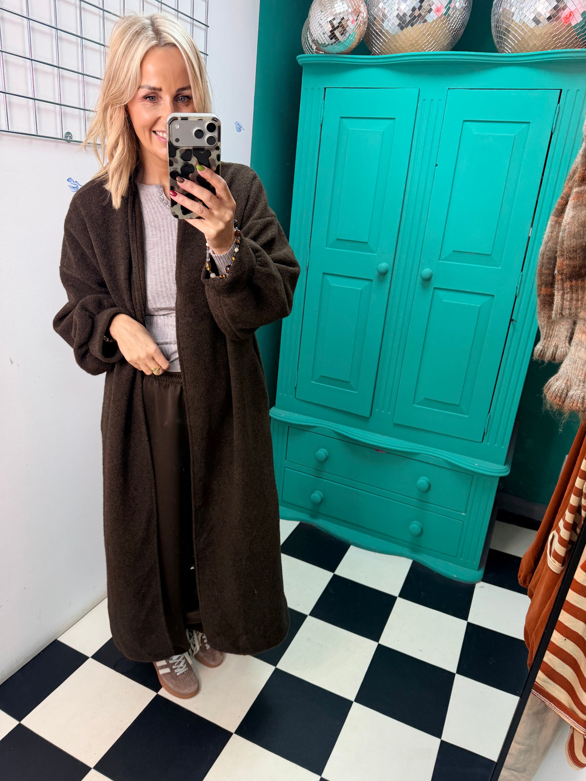 Duster coat Chocolate