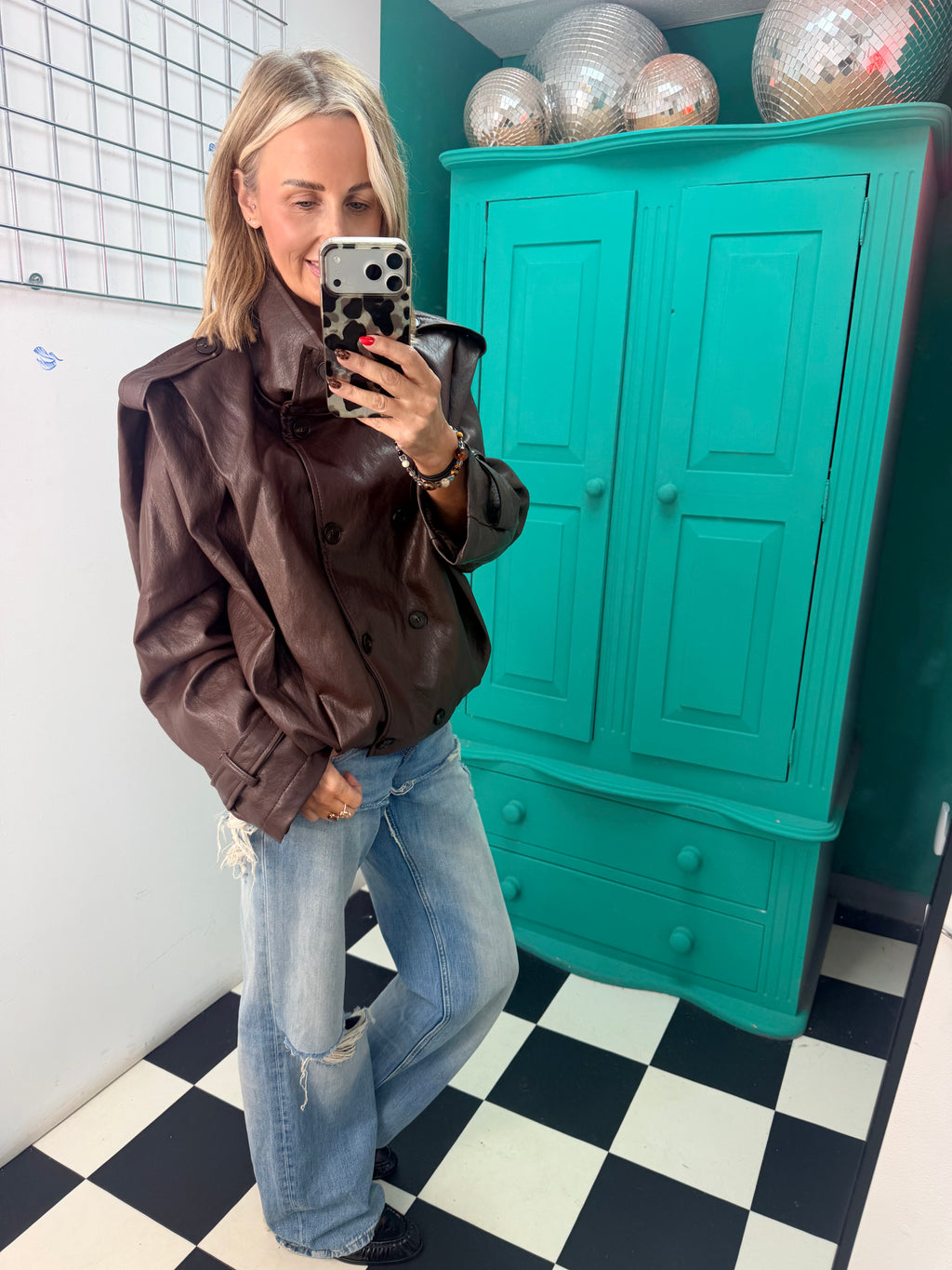 The Indie Luxe Jacket Chocolate Pre Order