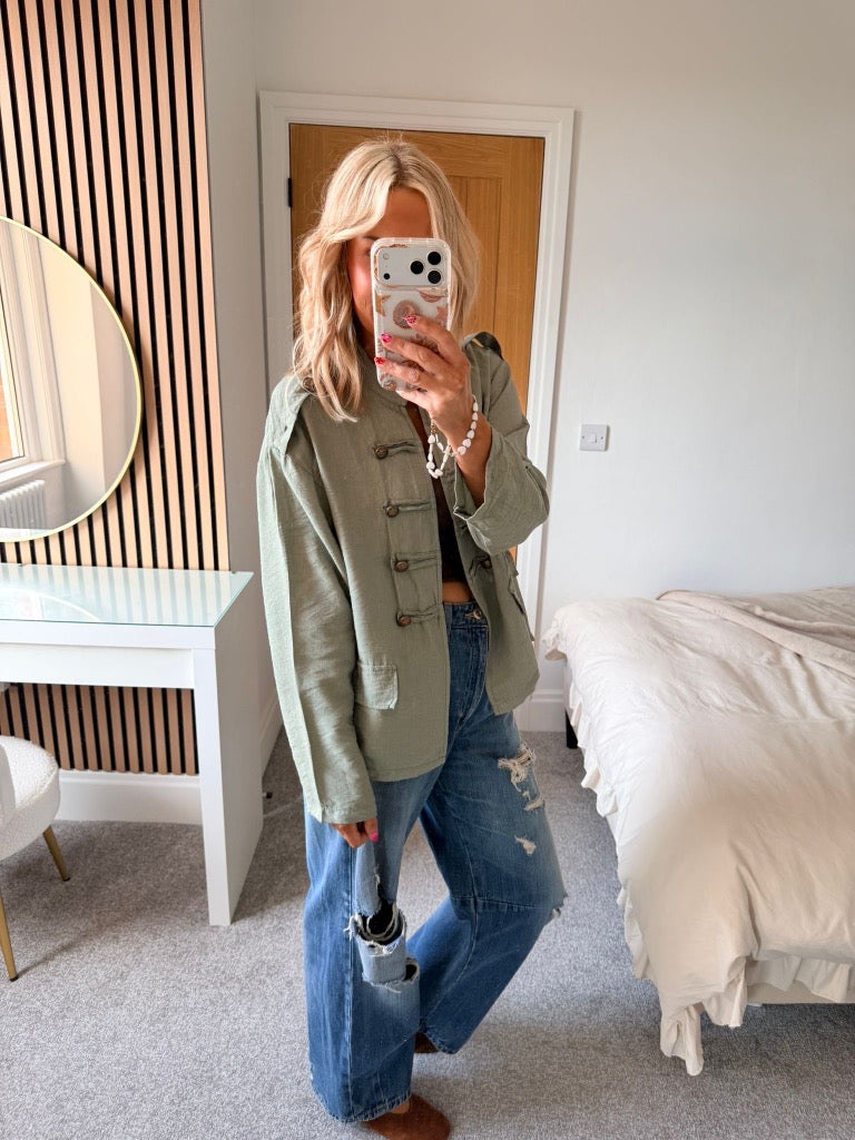 Military Jacket Green (Pre Order)