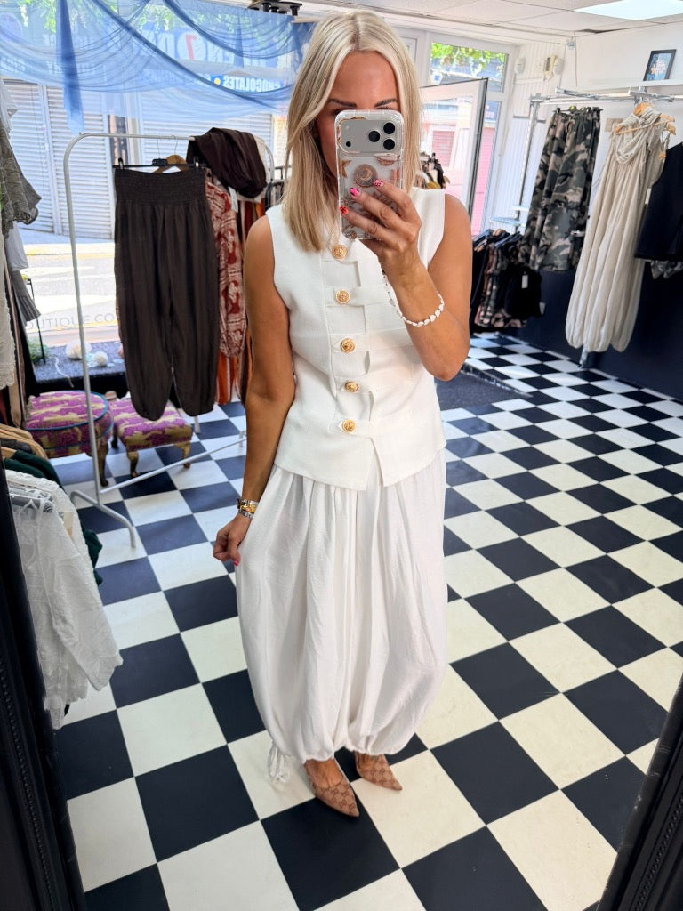 Viper Military Top White