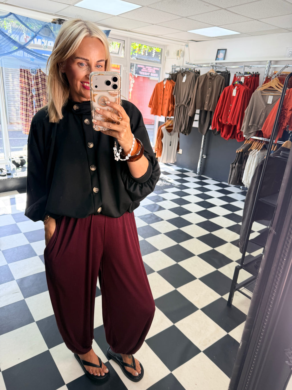 Weekend Slouch Jacket Black