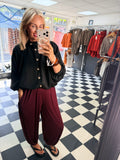 Weekend Slouch Jacket Black
