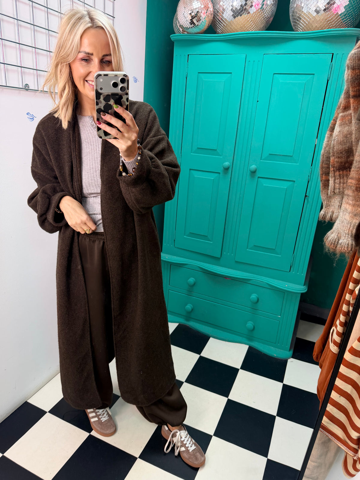 Duster coat Chocolate