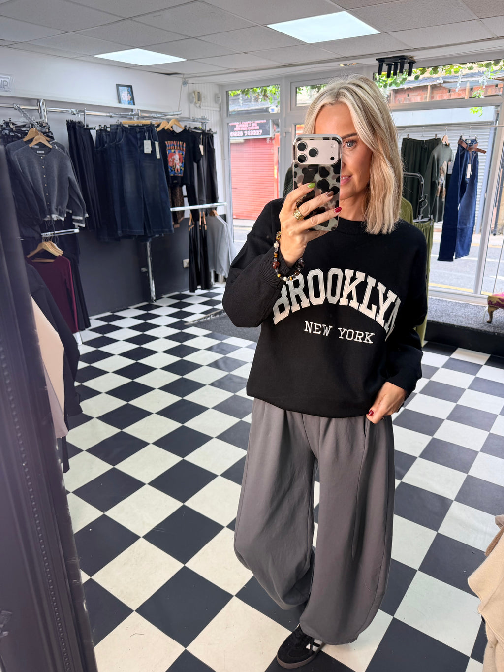 Brooklyn NY jumper - Black
